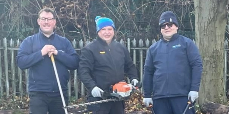 DCUK FM Revitalizes Woodbank Primary School's Forest School
